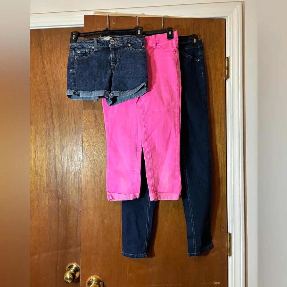 🐠 JUSTICE 3 pans and shorts set all size 12 slim